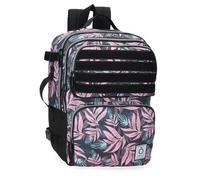 Enso Fleur Sac à Dos Portable 15,6 Pouces Multicolore 28 x 40 x 20 cm Polyester by Joumma Bags, Multicolore, Talla única, Sac à Dos