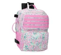 Enso Fleur Sac à Dos Portable 15,6 Pouces Multicolore 28 x 40 x 20 cm Polyester by Joumma Bags, Multicolore, Talla única, Sac à Dos