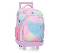 Enso Free Spirit Sac à Dos 2 Roues Multicolore 33 x 44 x 21 cm Polyester 30,49 L, Multicolore, Talla única, Sac à Dos 2 Roues