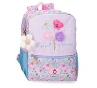Enso Full of Flowers Sac à Dos de Promenade Rose 27 x 33 x 11 cm Polyester, Rose, Talla única, Sac à Dos de Promenade