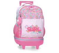 Enso Girl Zone Sac à Dos Compact Détachable 2 Roues Fuchsia 32x45x21 cm Polyester 30.2L