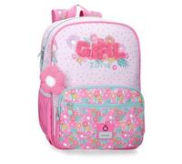Enso Girl Zone Sac à Dos Scolaire Adaptable au Chariot Fuchsia 30x38x12 cm Polyester 13.7L