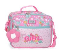 Enso Girl Zone Sac Adaptable avec Bandoulière Fuchsia 25x21x11 cm Polyester