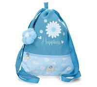 Enso Happiness Denim Zipped Sac à Dos en Sac 35x46x1 cm Polyester