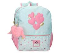 Enso Hearts Sac à Dos Scolaire Vert 27x33x11 cm Polyester 9,8L