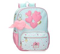 Enso Hearts Sac à Dos Scolaire Vert 30x38x12 cm Polyester 13,68L
