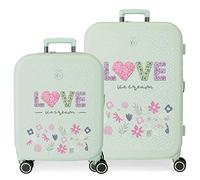 Enso Ice Cream Bagages pour Enfants en ABS, Serrure TSA, Doubles Roues, différentes Couleurs et Tailles.