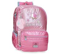 Enso Into The Wild Sac à dos double compartiment adaptable à chariot Rose 32 x 44 x 17 cm Polyester