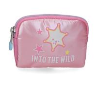 Enso Into The Wild - Trousse de Toilette, bandoulière, Organisation, Plusieurs Compartiments, Rose, Rose, Talla única, Porte-Monnaie