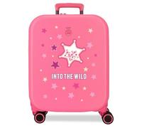 Enso Into The Wild Valise Cabine Rose 40 x 55 x 20 cm Rigide ABS 37 L 3,22 kg Bagage à Main