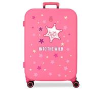 Enso Into The Wild Valise Moyenne Rose 48 x 70 x 28 cm Rigide 4,32 kg Fermeture TSA ABS 4,32 kg 79 l