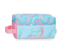 Enso Jungle Mood Beauty Case Bleu 23 x 12 x 10 cm Polyester