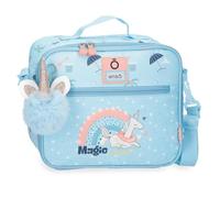 Enso Magic Summer Sac à bandoulière Isotherme Bleu 25 x 21 x 11 cm Polyester, Bleu, Talla única, Bandoulière Porte-Aliments Thermique