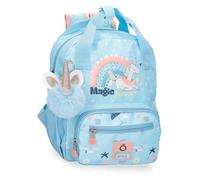 Enso Magic Summer Sac à Dos Adaptable Bleu 23 x 28 x 10 cm Polyester, Bleu, Talla única, Sac à Dos Adaptable