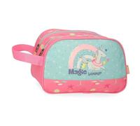 Enso Magic Summer Trousse à Deux Compartiments Adaptable Multicolore 26 x 16 x 11 cm Polyester by Joumma Bags, Multicolore, Trousse Deux Compartiments Adaptable