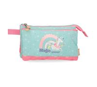 Enso Magic Summer Trousse Triple Multicolore 22 x 12 x 5 cm Polyester by Joumma Bags, Multicolore, Trousse Triple