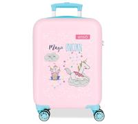 Enso Magic Unicorn Valise Cabine Rose 33 x 50 x 20 cm Rigide 2 kg Fermeture à Combinaison latérale ABS 2 kg 33 L Bagage à Main, Rose, Talla única, Valise Cabine