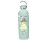 Enso Magical Alien Space Gourde en Acier Inoxydable Vert 500 ML 7 x 23 cm