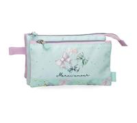 Enso Merci Amour Trousse d'école, trousse de toilette, taille idéale pour transporter dans votre sac à dos., bleu, Talla única, trousse