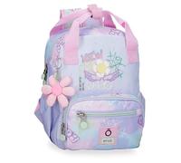 Enso New Vibes Sac à dos scolaire double compartiment adaptable au chariot Rose 32 x 44 x 17 cm Polyester
