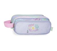 Enso New Vibes Trousse Triple Rose 22 x 10 x 9 cm Polyester