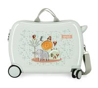 Enso Play All Day Nececer Adaptable Vert 50 x 38 x 20 cm Rigide ABS 34L 2,08 kg, Vert, Valise Cabine