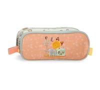 Enso Play All Day Trousse Double Multicolore 23 x 9 x 7 cm Polyester by Joumma Bags, Multicolore, Trousse Double