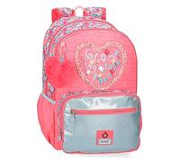 Enso Together Growing Sac à Dos Scolaire Double Compartiment Rose 32 x 42 x 13 cm Polyester 23,94 l