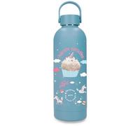 Enso Unicorn Paradise Bleu Bouteille en Acier Inoxydable 7.4x23.5x7.4 cm