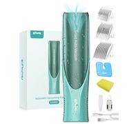 ENSSU Tondeuse à cheveux pour bébé avec aspirateur automatique, tondeuse à cheveux sans fil rechargeable avec deux modes de travail