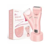 ENSSU Tondeuse de bikini électrique rechargeable avec écran LED pour femme