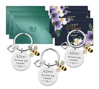 ENSTAB Merci de m'avoir aidé à grandir ! Cadeau d'adieu à la maternelle Éducatrice, mères de jour pour anniversaire Noël Cadeau (3 Pièces Set)