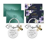 ENSTAB Merci de m'avoir aidé à grandir ! Cadeau d'adieu à la maternelle Éducatrice, mères de jour pour anniversaire Noël Cadeau (2 Pièces Set)