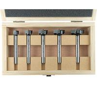 ENT 09098 Coffret de 5 mèches à façonner au carbure Ø 15-20 - 25-30 - 35 mm Queue Ø 10 mm