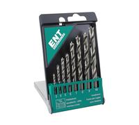 ENT 09248 8 Pièces Jeu de Forets Hélicoïdaux ARS pour le Bois - 3-10 mm - Fraises ARS Rectifiées pour le Bois, à Spirale