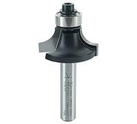 ENT 14292 Fraise à arrondir Carbure, Queue (S) 8 mm, Diamètre (D) 28,6 mm, NL 12,7 mm, R 8 mm, SL 32 mm, avec roulement