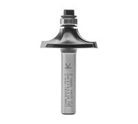 ENT 15660 Fraise à profils élipse Carbure Queue (S) 8 mm, Diamètre (D) 30,2 mm, NL1 10,5 mm, NL2 6,5 mm, SL 32 mm, 'Form A' avec roulement