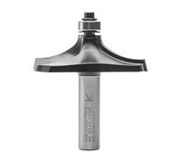 ENT 15680 Fraise à profils élipse Carbure Queue (S) 12 mm, Diamètre (D) 63,5 mm, NL1 20 mm, NL2 13 mm, SL 40 mm, 'Form A' avec roulement