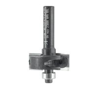 ENT 20310 Réversibles Fraise à feuillurer Carbure, Queue (S) 8 mm, Diamètre (D) 30 mm, NL 12 mm, T 10 mm, GL 50 mm, avec roulement