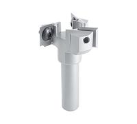 ENT 20439 Plaquettes Fraise à surfacer carbure, queue (S) 12 mm, diamètre (D) 39 mm, NL 12 mm, GL 60 mm, SL 35 mm, Z3
