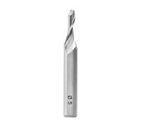 ENT 30002 Fraise pour Aluminium, Acier à coupe rapide, Queue (S) 8 mm, Diamètre (D) 5 mm, NL 12 mm, Z1, GL 60 mm