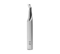 ENT 30004 Fraise pour Aluminium, Acier à coupe rapide, Queue (S) 8 mm, Diamètre (D) 6 mm, NL 14 mm, Z1, GL 60 mm