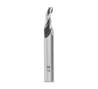ENT 30005 Fraise pour Aluminium, Acier à coupe rapide, Queue (S) 8 mm, Diamètre (D) 7 mm, NL 14 mm, Z1, GL 60 mm