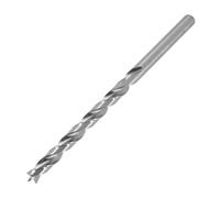 ENT 50485 Foret à bois Ø 8,5 mm, extra long 150 mm, Acier à coupe rapide, avec pointe centrale et arête de coupe, D 8,5 x NL 100 x GL 150 mm, tige cylindrique