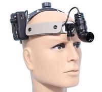 ENT Lampe frontale chirurgicale à LED, lampe dentaire médicale, éclairage 80000LX, luminosité réglable, utilisation polyvalente pour hôpital et oto-rhino-laryngologie