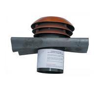Ent/sort air toiture gris diam 125mm - Atlantic 464056