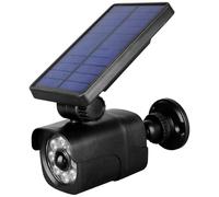 Entac Projecteur LED solaire 4 W avec détecteur de mouvement pour l'extérieur