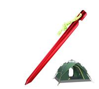 Entades de Tente Robustes, enjeux de Tente, Alliage D'ALLIAGE D'ALLIME DE CAMPAGE DE CAMPAGE EXTACLE, Spike incassable de Vent Portable Portable pour Le Camping en Sac à Dos de Plage Pique-Nique