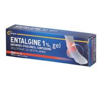 ENTALGINE 1% - Entorses (foulures), contusions Gel Tube 50g Gel(S) 50 g
