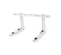 ENTALPIA Support Mural pour Climatiseur HL-420 | Console Murale Jusqu'à 100 kg | Accessoires Inclus | Pour Split et Pompe à Chaleur | Montage Rapide